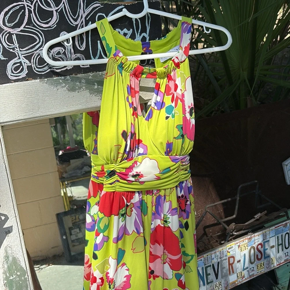 Madison Leigh Multicolor Floral Dress - Picture 2 of 7